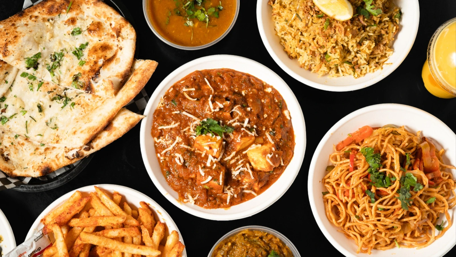 Indian cuisine background